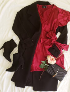 red dress outfit inspiration for valentine date night