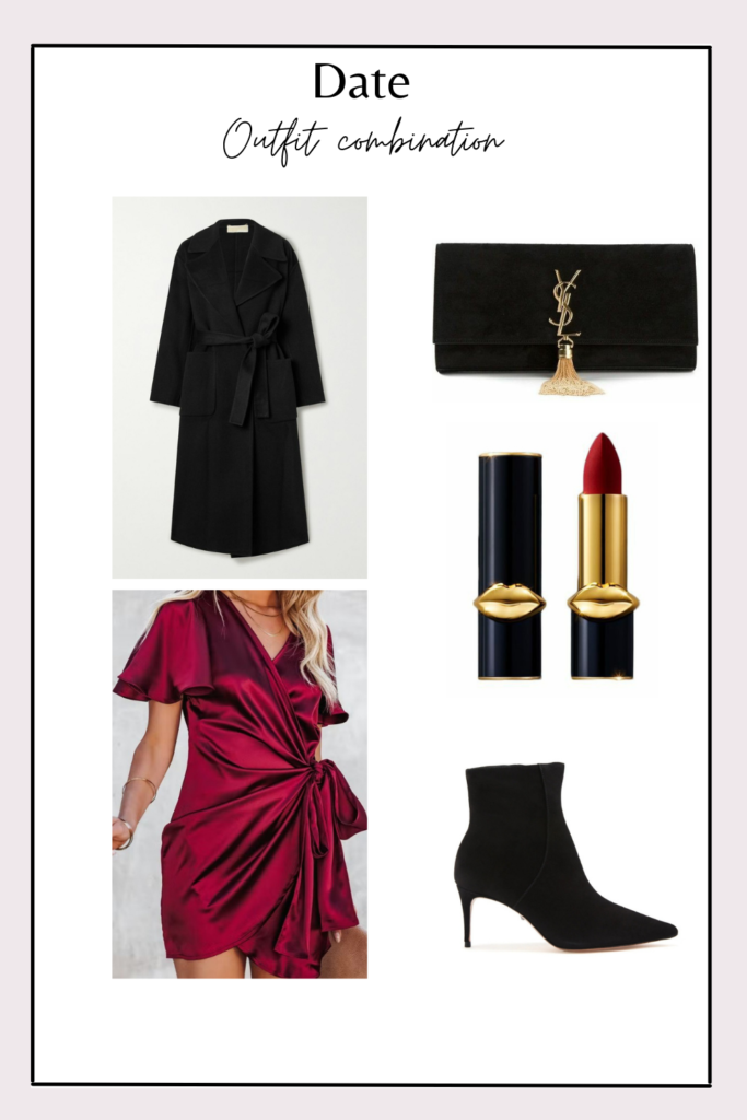 valentine red dress night inspiration