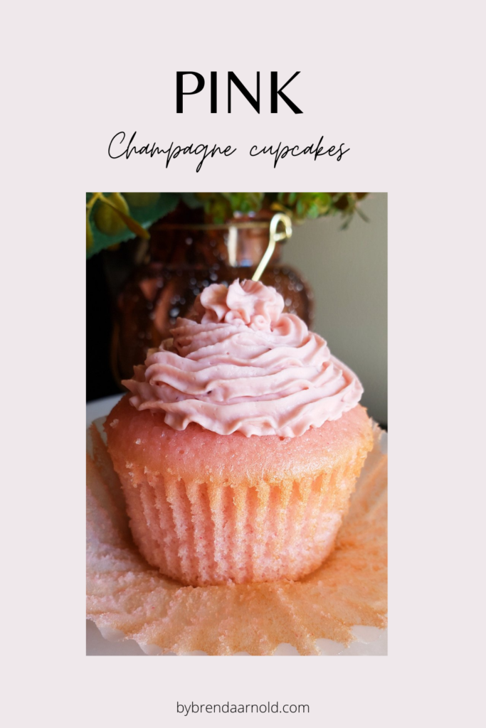 pink moist champagne cupcake recipe